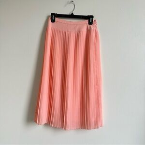 J Crew Elegant Pleated Skirt size 2